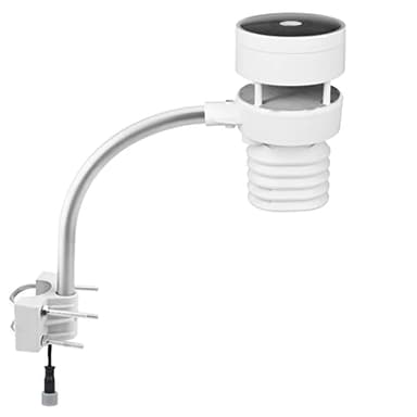 ECOWITT Weather Stations, 6 in 1 Wireless Ultrasonic Weather staion, Barometer, Temperature, Humidity Monitor, Weather Forecast for Home Garden,Only Accessory, Cannot Be Used Alone