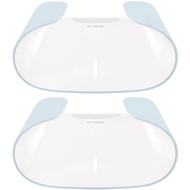 D-Link M30 Whole Home Wi-Fi 6 Dual-Band Mesh System - AX3000 Wide Coverage Internet Mesh System with Up to 465sqm Coverage, Parental Controls - Voice Assistant Compatible (2 Pack)