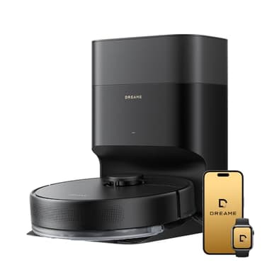 dreame F10 Plus Robot Vacuum and Mop Combo, 13,000Pa Suction, 300min Runtime, Smart LiDAR Navigation, 2-in-1 Cleaning with App & Voice Control
