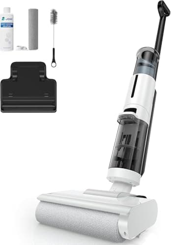 JONR ED12 Lite Wet Dry Vacuum Cleaner, Cordless Vacuum Mop with Self-Cleaning, Hands-Free Self-Cleaning, Lightweight (3.5 KG), for Hard Floors & Pet Hair, Anti-Tangle Design