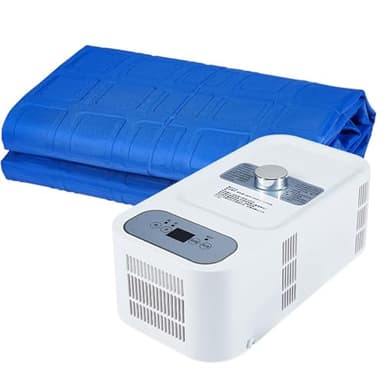 Electric Water Cooling & Heating Mattress Pad,130w Bed Cooling System, Cool Down 3-8℃,12 Hour Timer, Hot & Cold Functions,Bed Coolings System,Water Beds Pad Cooler,for Night Sweats(160 * 70cm)