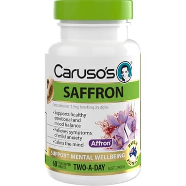 Caruso's Natural Health Saffron 60 Tablets