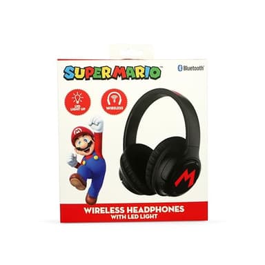 OTL Technologies Super Mario Kabellose Kopfhörer, faltbar, mit LED-Licht