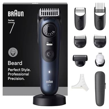 Braun BT754 Series 7 Beard Trimmer with 10 Styling Tools