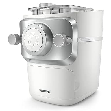 Philips Pasta Maker Series 7000 - ProExtrude Technology, Fully Automatic, 6 Shaping Discs, White (HR2660/00)