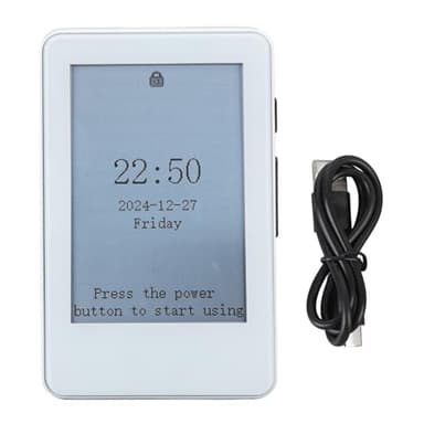 & EBook Reader, Portable EReader with 2.7 Inch E Ink Screen, Glarefree & Eye Friendly Digital EPaper Tablet with Bluetooth, Audiobooks, MP3 Player for Kids, Adults & Seniors