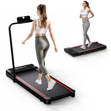 Sperax Walking Pad, Under Desk Treadmill, 3 in 1 Foldable Treadmill,Walking Jogging with Remote Control