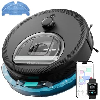 Lefant M330 Pro Robot Vacuum Cleaner and Mop Mapping 3 in 1, 5000Pa, dToF Navigation, Customized Cleaning, 150 mins, Upgraded PSD 190° Obstacle Avoidance Technology, 2.4&5G WiFi, Pet Hair & Carpets